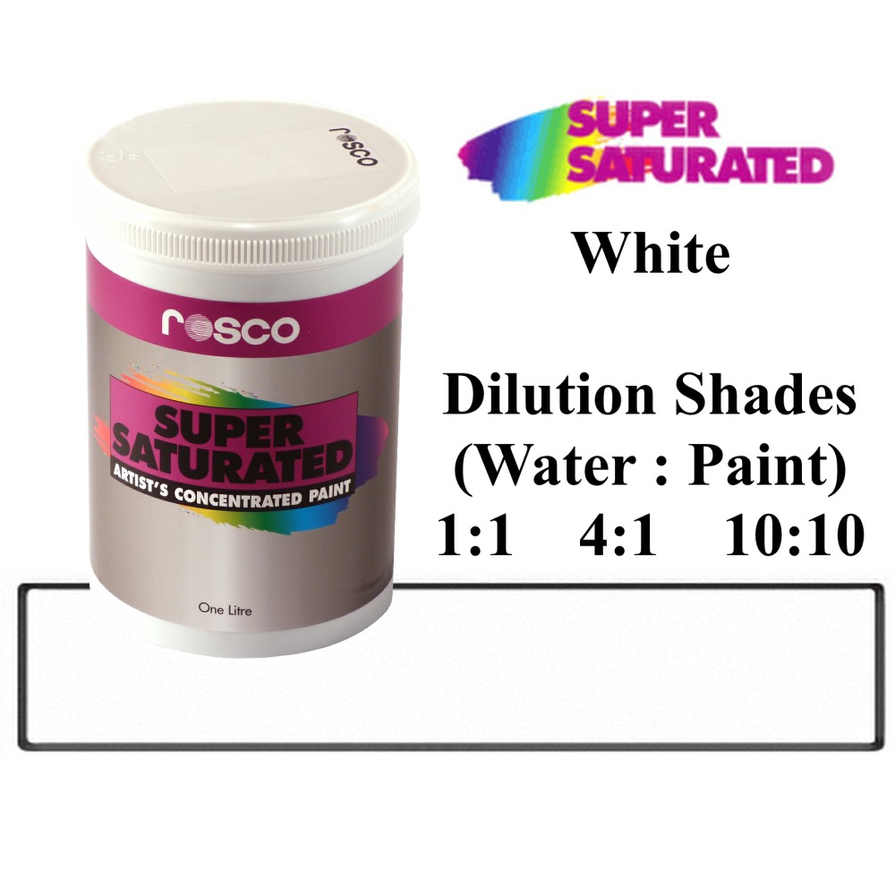 1l Rosco Super Saturated White Base Paint